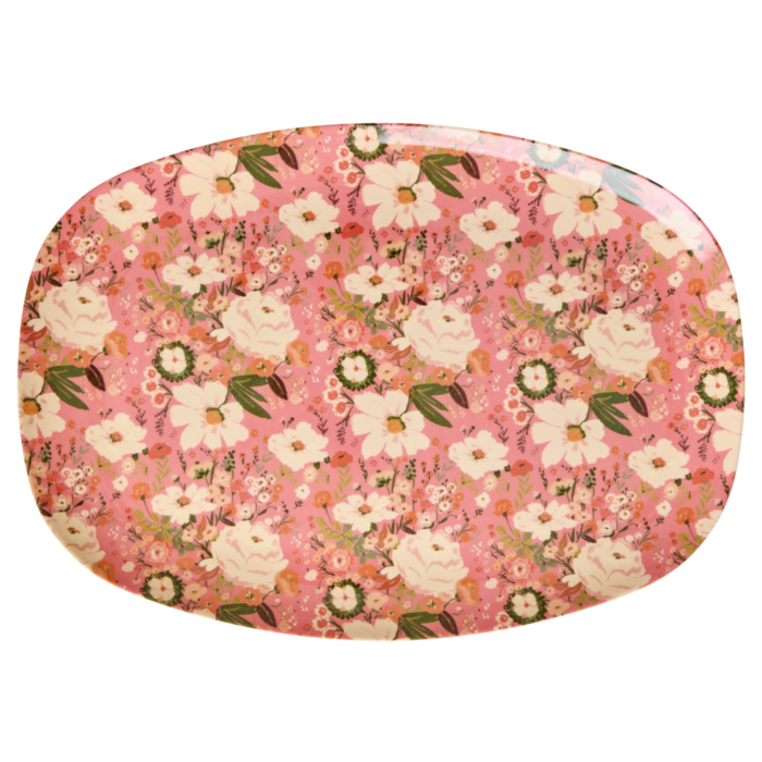RICE Dinerbord - Allison Flower Print - rice