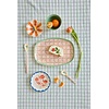 Dinerbord - Checkered Stencil (OP=OP!) - RICE