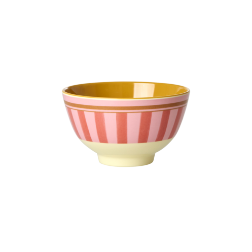 Kleine Kom - Organic Stripes Print - rice  Kleine Kom - Organic Stripes Print - rice