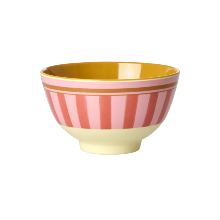 RICE Kleine Kom - Organic Stripes Print - rice