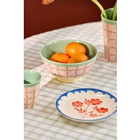 rice - Medium Kom - Checkered Stencil print