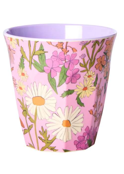 RICE Middelgroot beker Daisy Dearest print - RICE