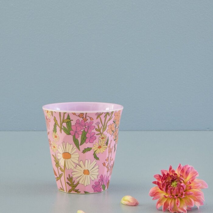 RICE Middelgroot beker - Daisy Dearest - RICE