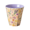 Middelgroot beker Wild Flower print - RICE