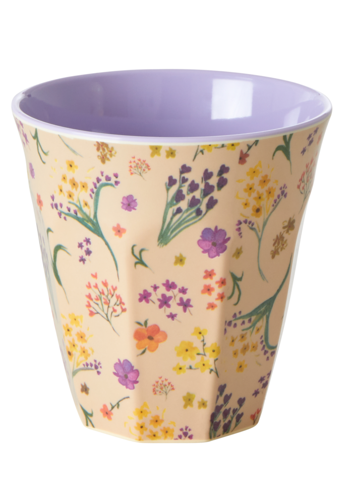 RICE -  Middelgroot beker Wild Flower print