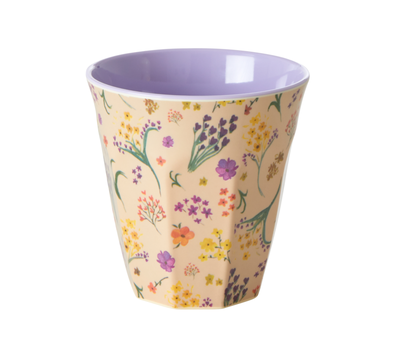 RICE -  Middelgroot beker Wild Flower print