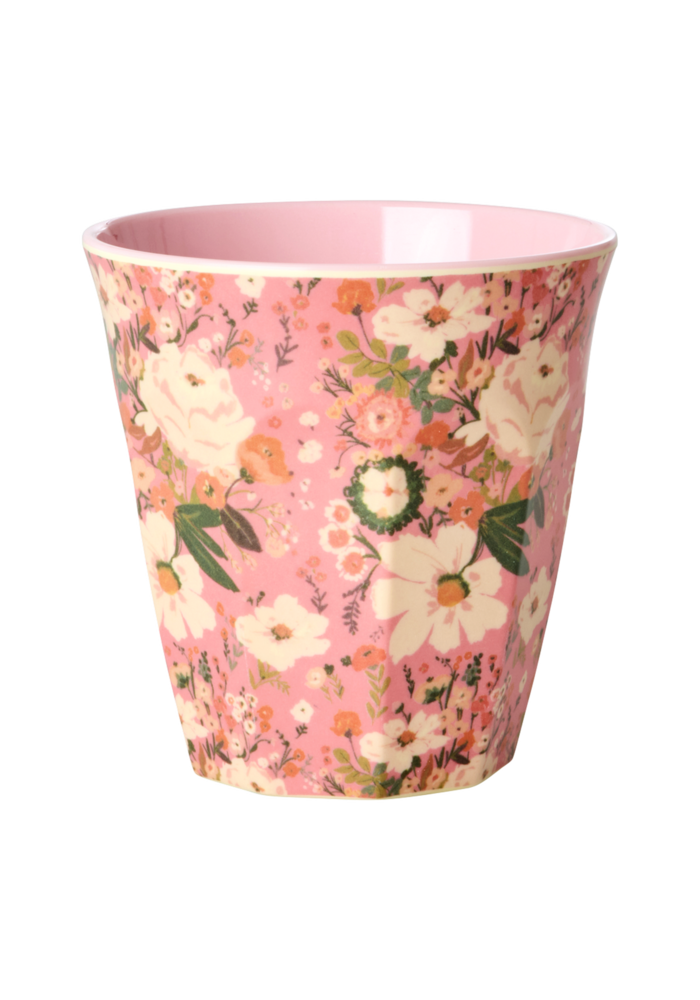 RICE -  Middelgroot beker Allison Flower print