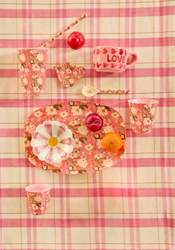 RICE -  Middelgroot beker Allison Flower print