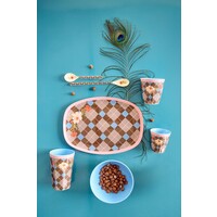 RICE -  Middelgroot beker Gorgeous Tile print