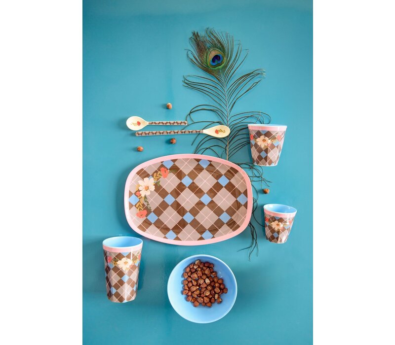 RICE -  Middelgroot beker Gorgeous Tile print