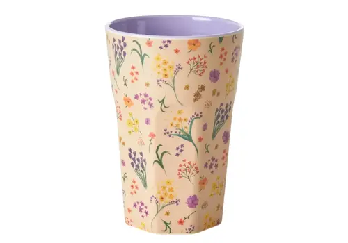 rice Grote Beker - Wild Flower print - rice