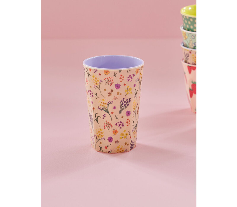 rice - Grote Beker - Wild Flower print