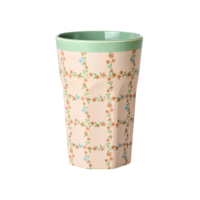 rice - Grote Beker - Checkered Stencil print