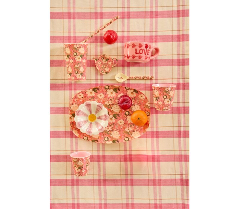 rice - Grote Beker - Allison Flower print