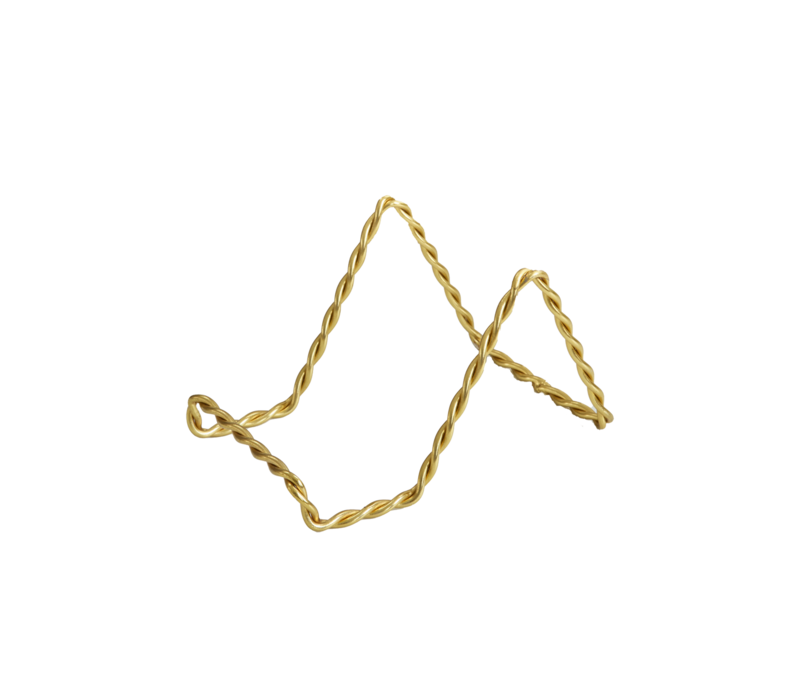 rice - TMetalen bordenstandaard - Gold