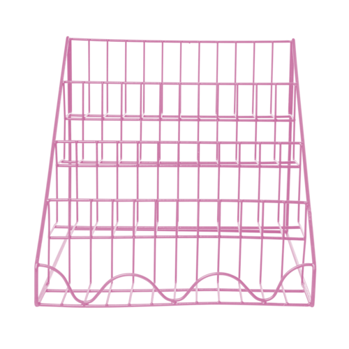 Metalen Bekerhouder - Pink - rice  Metalen Bekerhouder - Pink - rice