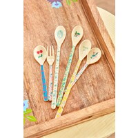 RICE - Set 6 lange lattelepels - Show Your True Colors Prints