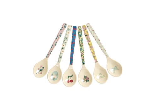 Rice Set 6 Theelepels - Show Your True Colors - RICE