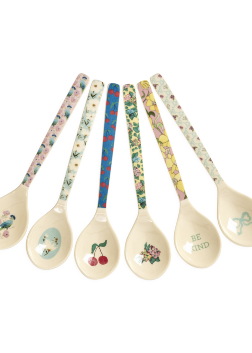 RICE Set 6 Theelepels - Show Your True Colors - RICE