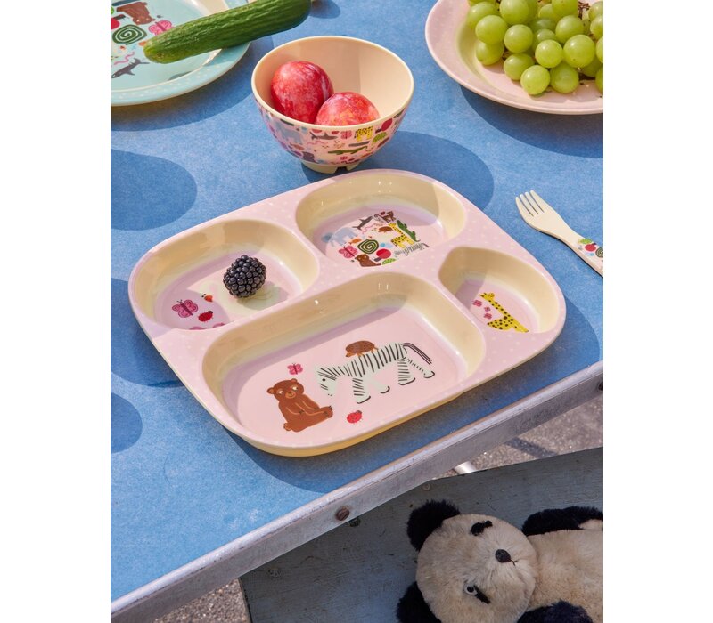 RICE -  Baby Dinerset - Wildlife Print