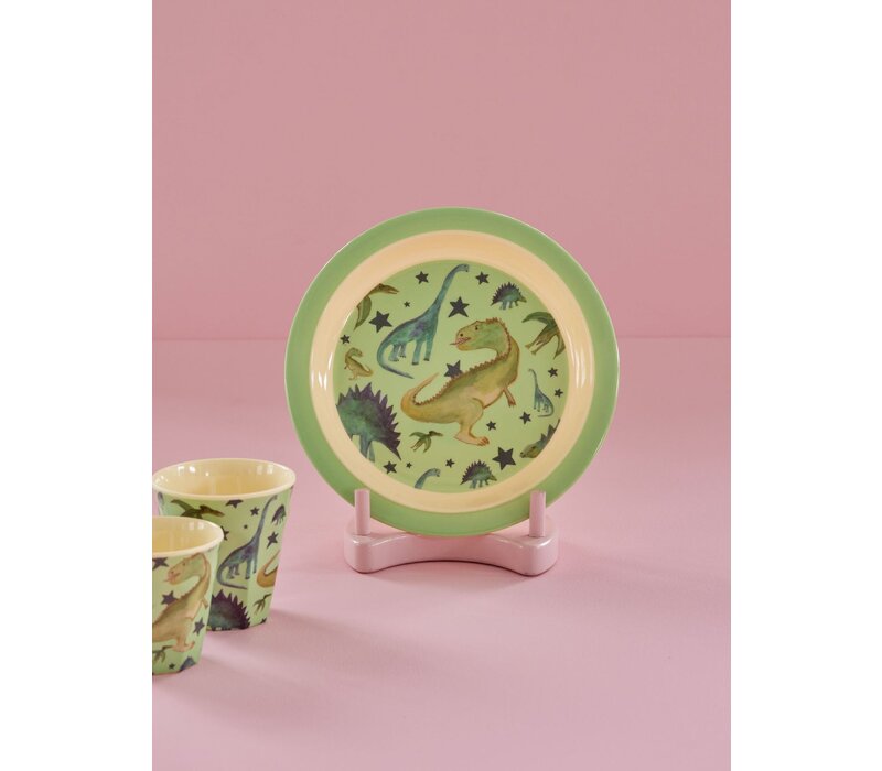 rice - Middelgroot Beker  - Dino Print