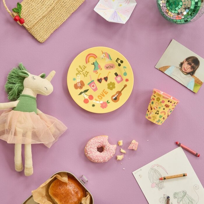 RICE Kinderbord - Unicorn Love - RICE