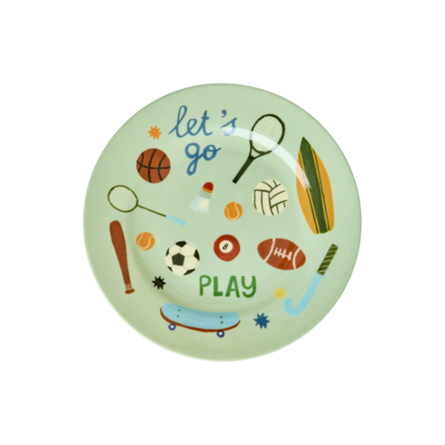 Kinderbord - Sport Print - rice  Kinderbord - Sport Print - rice