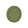 Wall Clock Calma - Army Green - Karlsson