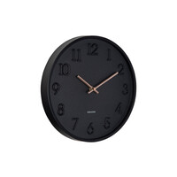 Karlsson - Wall Clock Calma - Matt Black