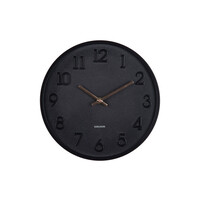 Karlsson - Wall Clock Calma - Matt Black