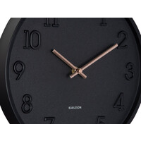 Karlsson - Wall Clock Calma - Matt Black