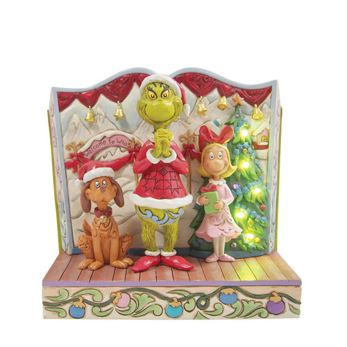 The Grinch Storybook (First Edition Signed) - The Grinch by Jim Shore 