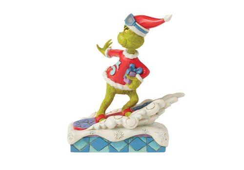 The Grinch by Jim Shore The Grinch Snowboarding - The Grinch by Jim Shore