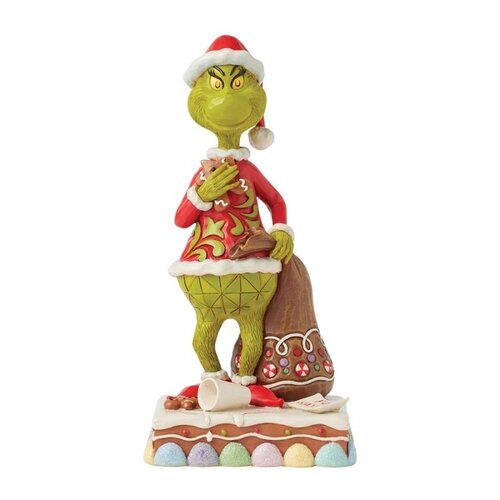 The Grinch Eating Cookies - The Grinch by Jim Shore 