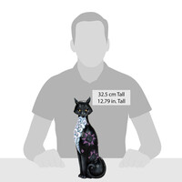 Heartwood Creek - Gato's Glowing Gaze (LED Black Cat - OP=OP!)
