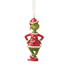The Grinch by Jim Shore The Grinch by Jim Shore - The Grinch with Hands on Hips Hanging Ornament