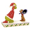 The Grinch by Jim Shore The Grinch by Jim Shore - Max Holding a Mirror for the Grinch