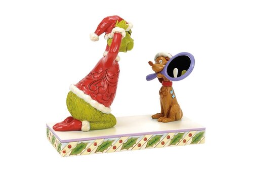The Grinch by Jim Shore Max Holding a Mirror for the Grinch - The Grinch by Jim Shore