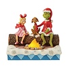 Grinch, Cindy-Lou and Max Roasting Marshmallows (LED) - The Grinch by Jim Shore