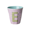 rice RICE - E - Middelgroot Beker - Flowers Soft Purple
