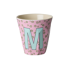 Rice RICE - M - Middelgroot Beker - Flowers Pink