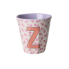 Rice RICE - Z - Middelgroot Beker - Flowers Soft Pink