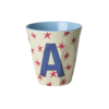 Rice RICE - A - Middelgroot Beker - Stars Cream