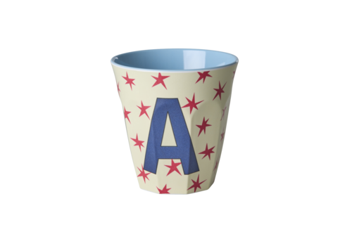 rice A - Middelgroot Beker - Stars Cream - RICE