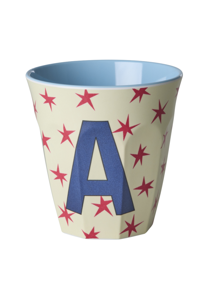 RICE - A - Middelgroot Beker - Stars Cream