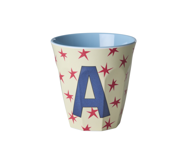 RICE - A - Middelgroot Beker - Stars Cream