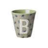 Rice RICE - B - Middelgroot Beker - Stars Dark Sand