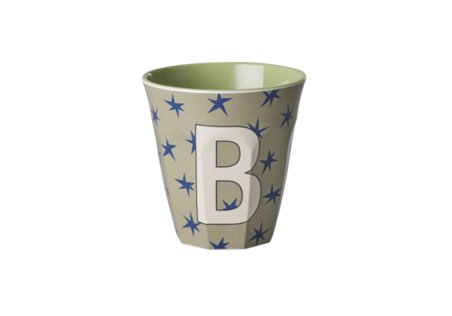 rice B - Middelgroot Beker - Stars Dark Sand - RICE
