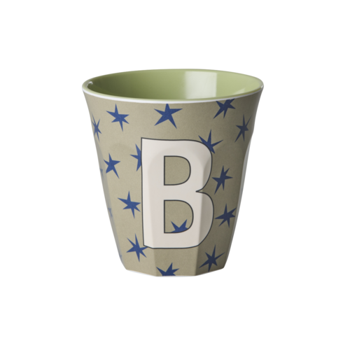 B - Middelgroot Beker - Stars Dark Sand - RICE 