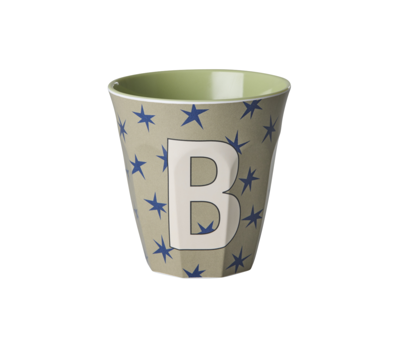 RICE - B - Middelgroot Beker - Stars Dark Sand